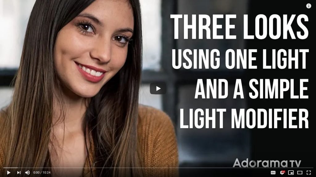 One Light Setup Portrait Photography - One Light, Three Looks - Mark Wallace