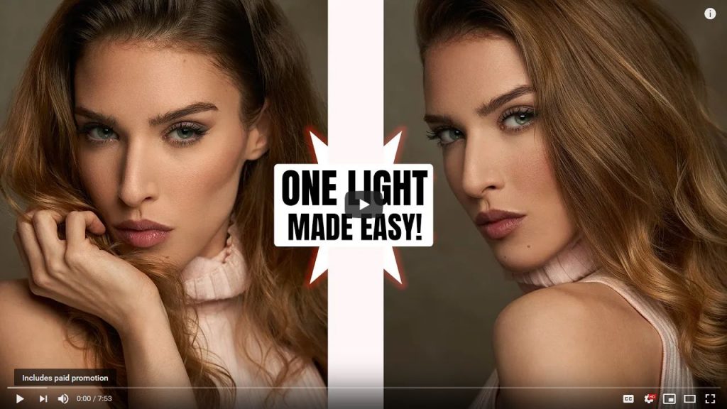 One Light Setup Portrait Photography - One Speedlight Portrait Photography Setup - Miguel Quilles