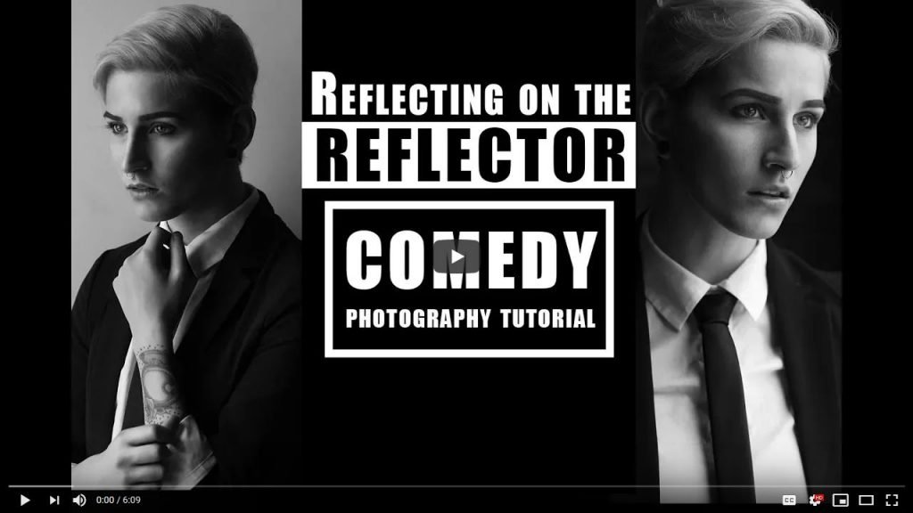 Window Light Portrait Photography - 5 Angles to use a Reflector with Window Lighting - mysterymanphoto
