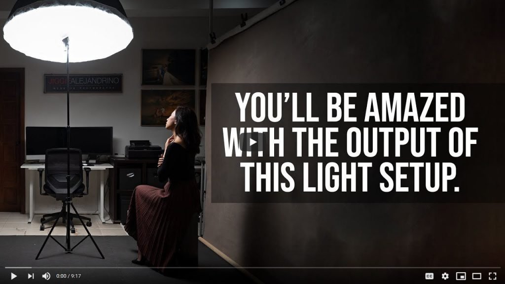 One Light Setup Portrait Photography - Amazing Speedlight Setup for Easy Beginner Photography - Jiggie Alejandrino