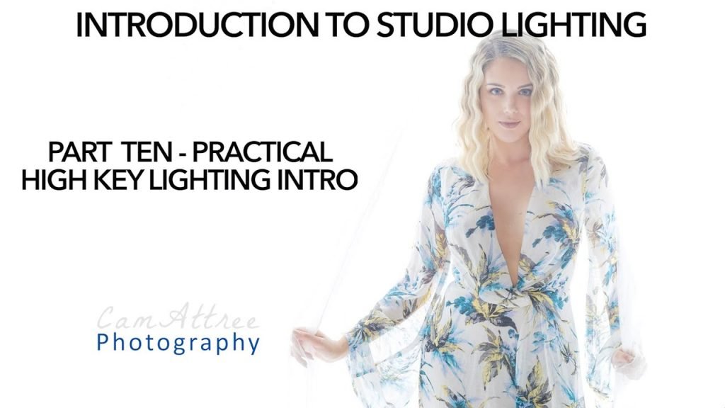 Master Class Intro to Studio Portrait Photo - Part 10 - High Key Portraits Intro - Cam Attree