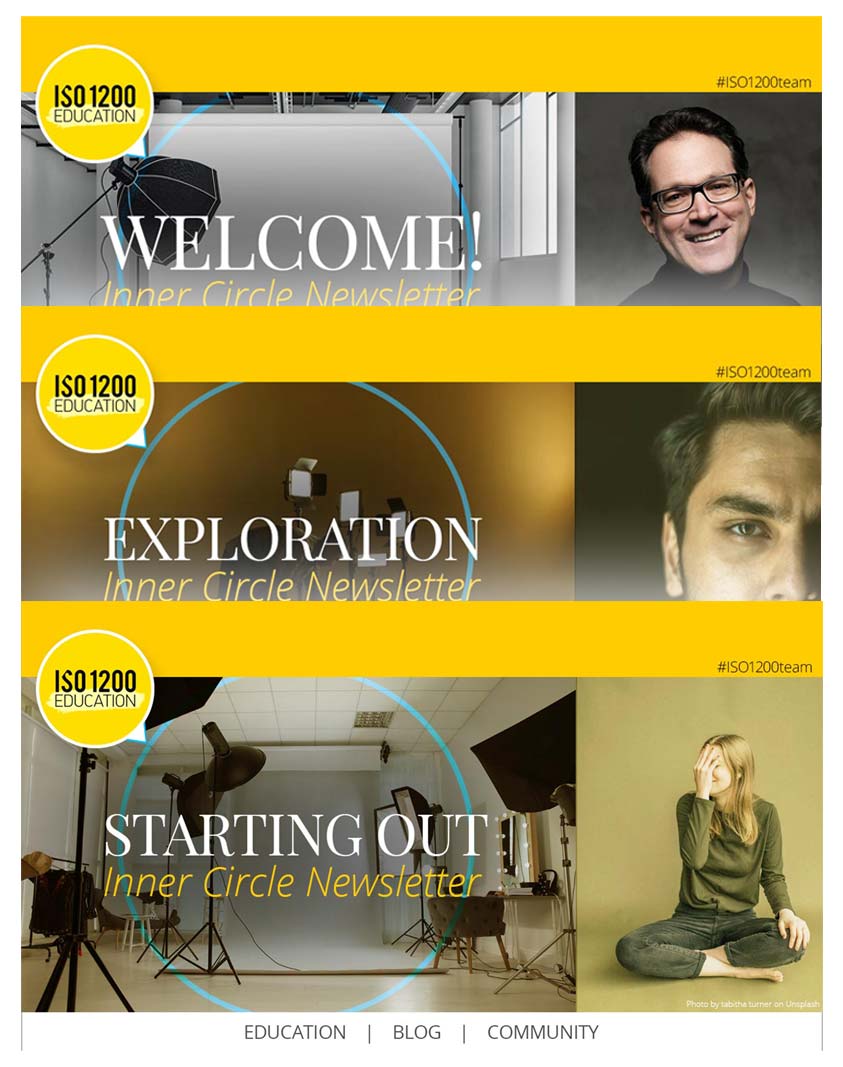 ISO1200Education Email-Newsletter - The-Inner-Circle - Find Your Edge