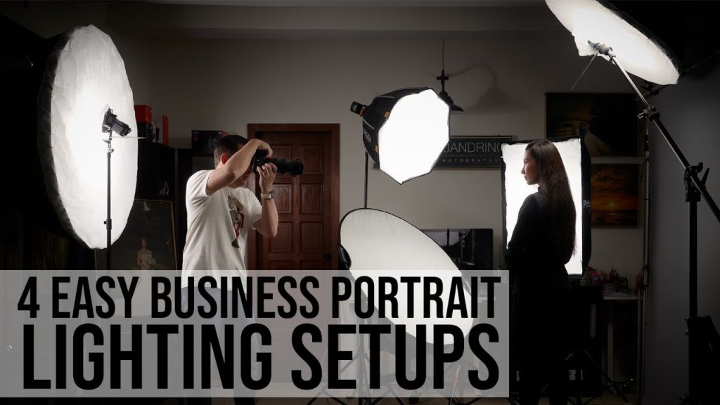 Headshot Photography - 4 EASY Ways to Photograph Business HEADSHOTS using Off-Camera Speedlight - Jiggie Alejandrino