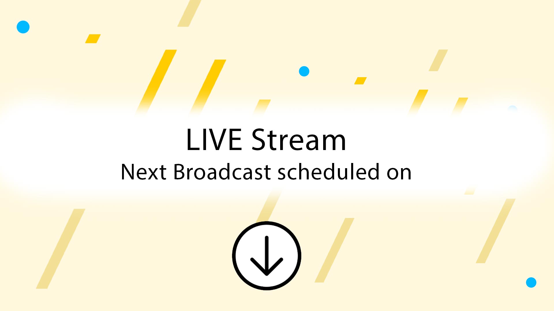 StreamYard BKGND 1920 PRE SHOW I12E Banner