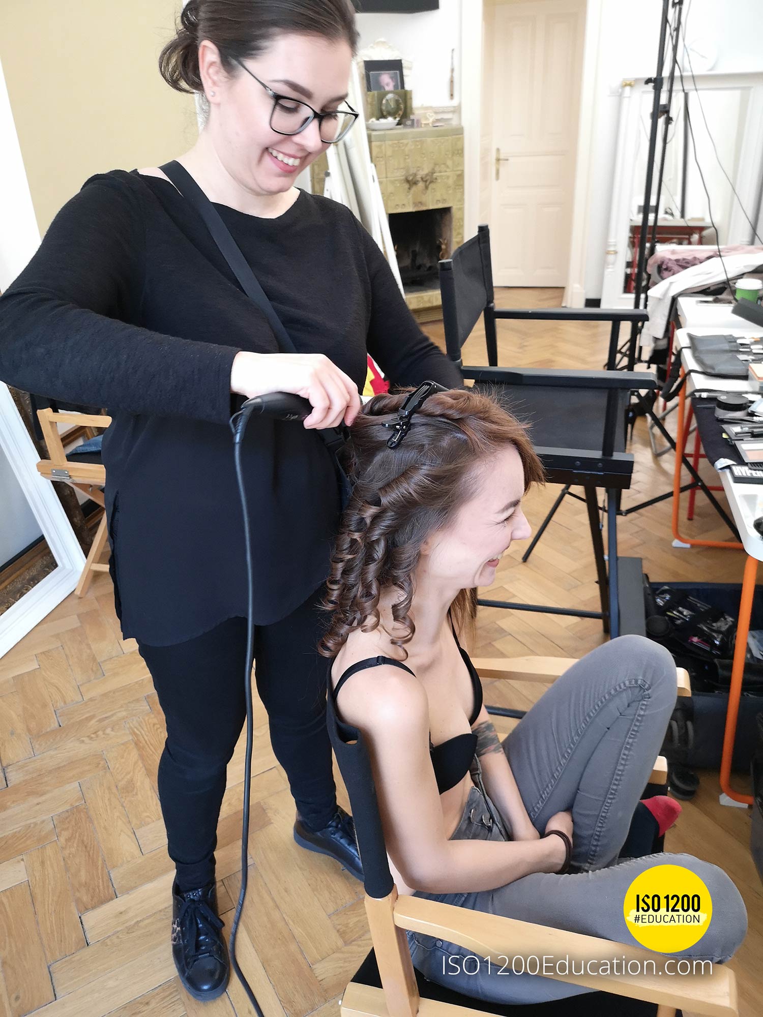 Nikol Portrait Shoot Dan Hostettler BTS 002