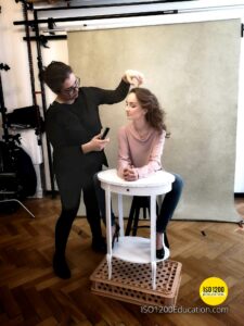Nikol Portrait Shoot Dan Hostettler BTS 004 225x300