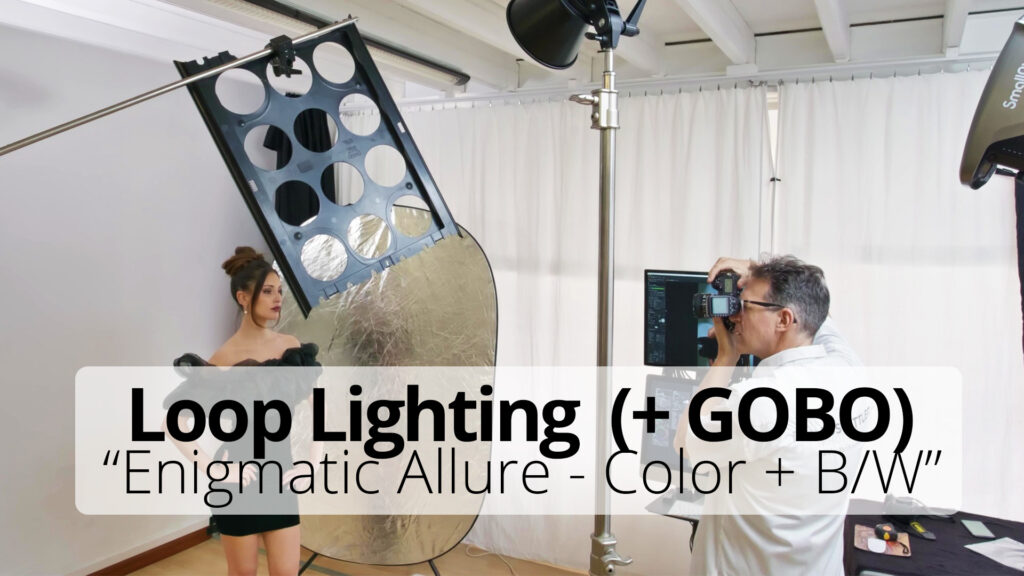 Set 1011 Enigmatic Allure Loop Lighting Color BW Carlota One Light. One Wall 1024x576