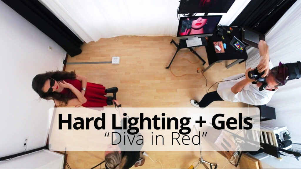 Set 6 Diva In Red Frontal Hard Lighting Gels Carlota One Light. One Wall 1024x576